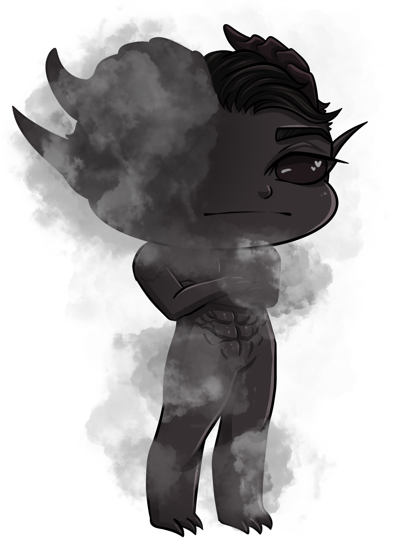 8 DWBBs Weldir (void form) Chibi Sticker