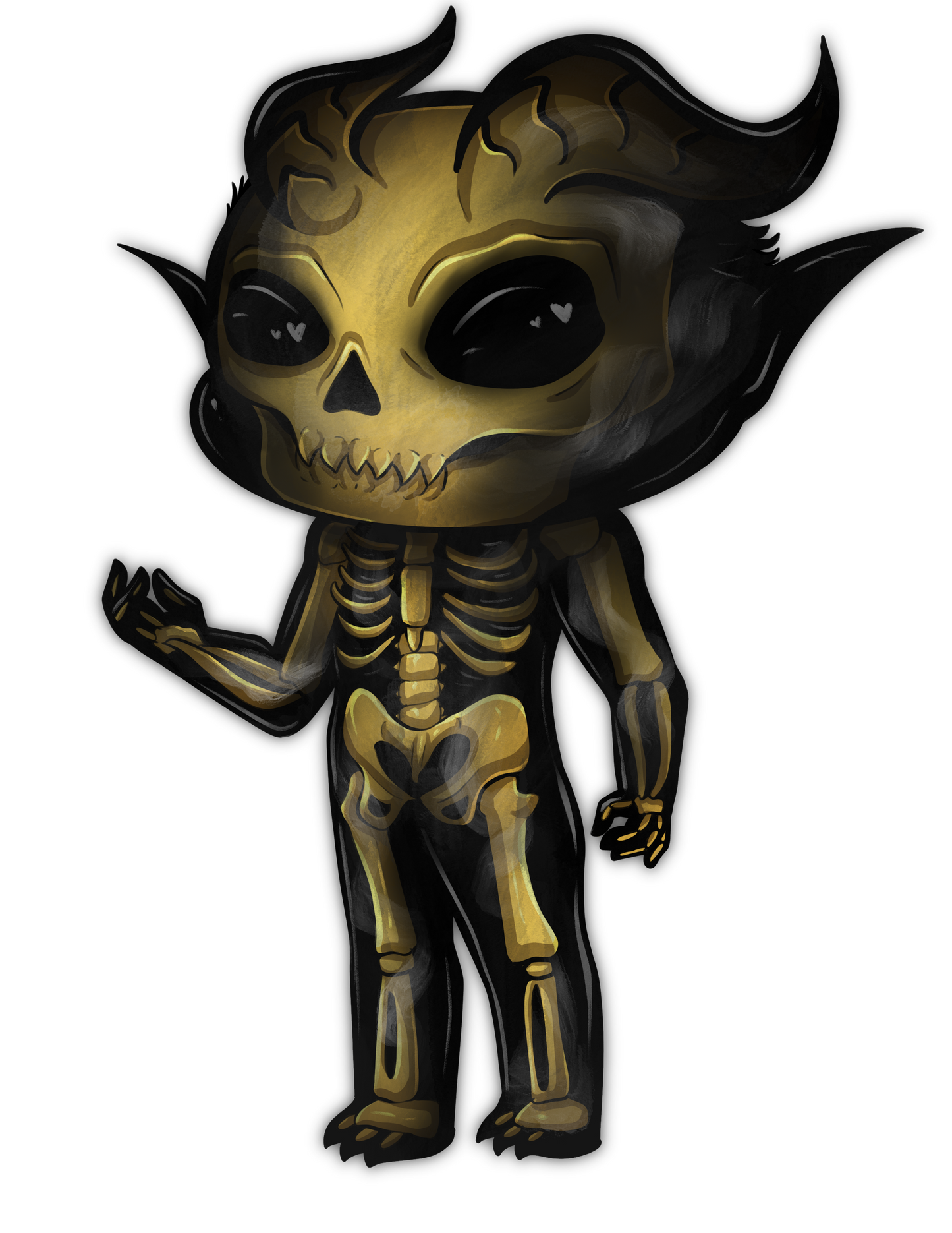 9 DWBBs Weldir (physical form) Chibi Sticker