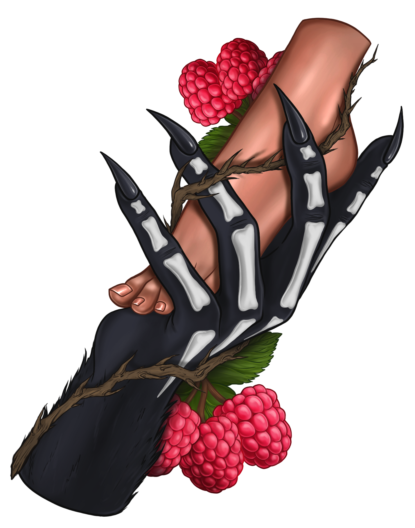 A2 - Your foot and your Duskwalker Sticker