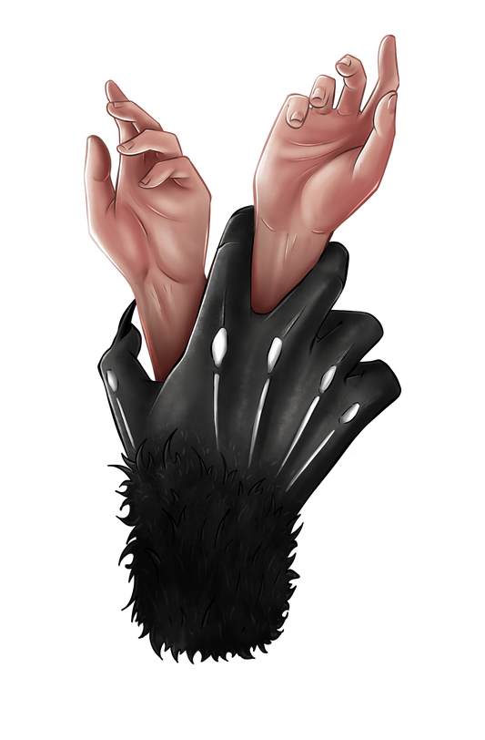 B1 - Your hands and your Duskwalker Sticker