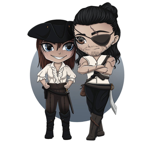 6 PRD Chibi Sticker